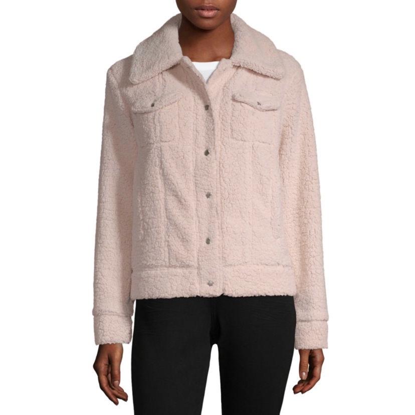 Nwt Arizona Jean Company Sherpa Trucker Jacket
